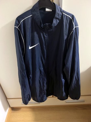 Chaqueta Cortavientos Nike Azul Marino Talla L