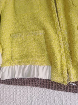 Chaqueta Zara Básica Amarilla