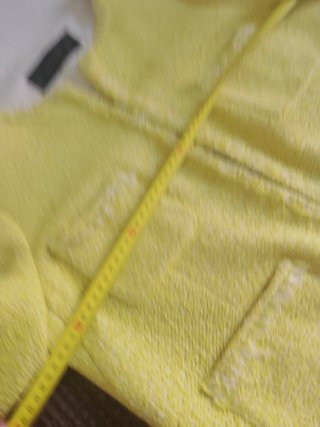 Chaqueta Zara Básica Amarilla