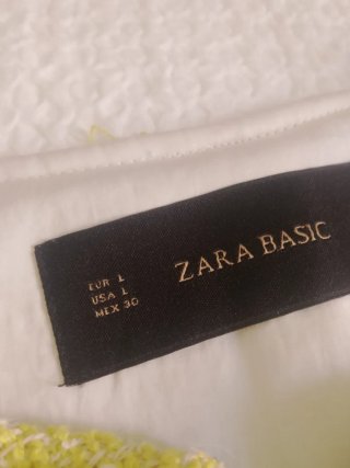 Chaqueta Zara Básica Amarilla