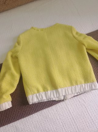 Chaqueta Zara Básica Amarilla