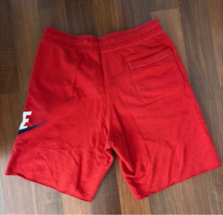 Pantalón Corto Nike Alumni Fleece Rojo Talla M