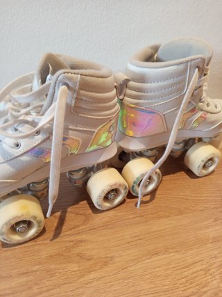 Patines Quad Niña Talla 32 Oxelo