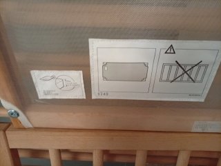 Cuna de madera SNIGLAR IKEA