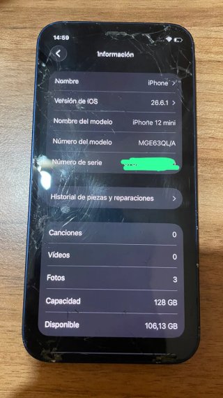 iPhone 12 mini azul