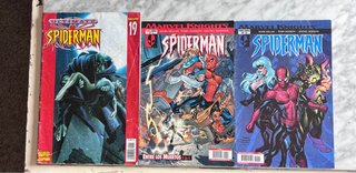 Lote 3 cómics Spider-Man – Ultimate y Marvel Knigh