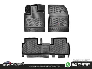 ALFOMBRILLAS DE GOMA RIZLINE PARA PEUGEOT RIFTER 2019--