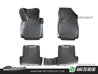ALFOMBRILLAS DE GOMA RIZLINE PARA RENAULT CLIO 4 2012-2019