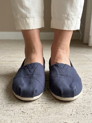 Alpargatas TOMS Azul Marino Talla 36.5