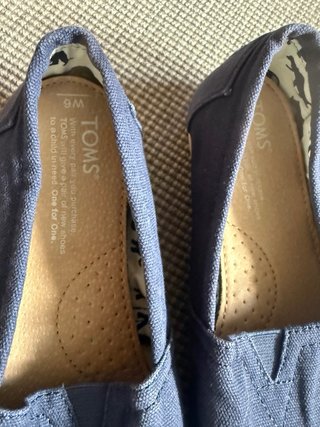 Alpargatas TOMS Azul Marino Talla 36.5