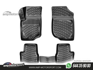 ALFOMBRILLAS DE GOMA RIZLINE PARA PEUGEOT 207 2006-2012