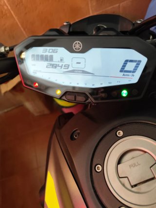 Yamaha MT-07 2019 Negra/Verde, A2