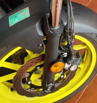 Yamaha MT-07 2019 Negra/Verde, A2