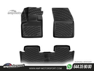 ALFOMBRILLAS DE GOMA RIZLINE PARA PEUGEOT 5008 2017-2023