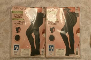 Medias Premamá Negras XL 70 DEN