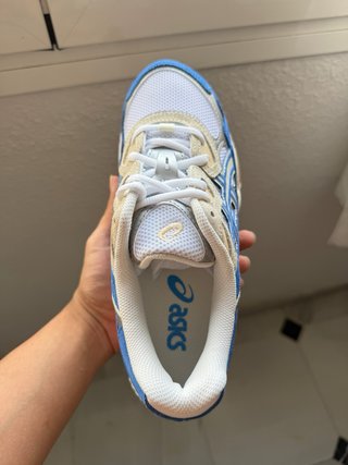Zapatillas Asics Gel NYC Beige y Azul