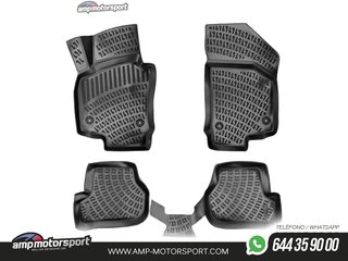 ALFOMBRILLAS DE GOMA RIZLINE PARA SEAT LEON 1P 2004-2012