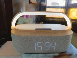 Altavoz Bluetooth Madera LED S29