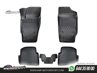 ALFOMBRILLAS DE GOMA RIZLINE PARA SEAT IBIZA 6L 2002-2008