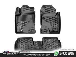 ALFOMBRILLAS DE GOMA RIZLINE PARA TOYOTA COROLLA VERSO 2004-2009