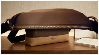 Bolso bandolera Adolfo Dominguez marrón