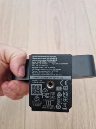Webcam Lenovo FHD Performance