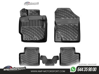 ALFOMBRILLAS DE GOMA RIZLINE PARA TOYOTA YARIS 2005-2013