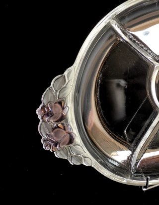Impecable fuente vintage de servir precioso diseño
