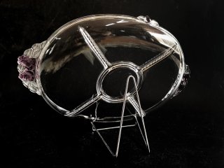 Impecable fuente vintage de servir precioso diseño