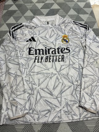 Sudadera Adidas Real Madrid Media Cremallera