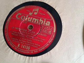 Disco Vinilo Pizarra Odeon Los Gavilanes