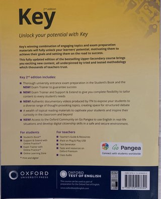 Key Bachillerato 2e 1 Student Book (Spain)