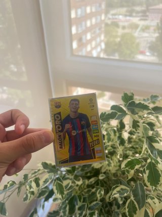 Cromo Pedri Balón de Oro Panini