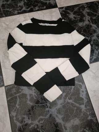 Jersey rayas blanco y negro
