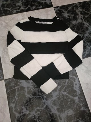 Jersey rayas blanco y negro