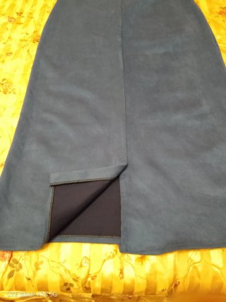 Gonna donna Polo blu