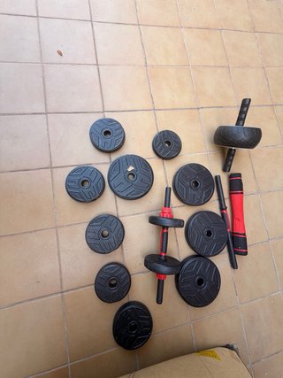 Conjunto Mancuernas Pesas Gimnasio