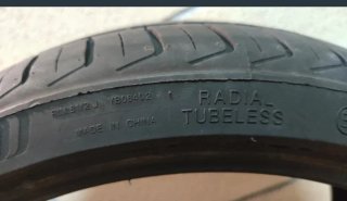 Cubierta de rueda perfil bajo