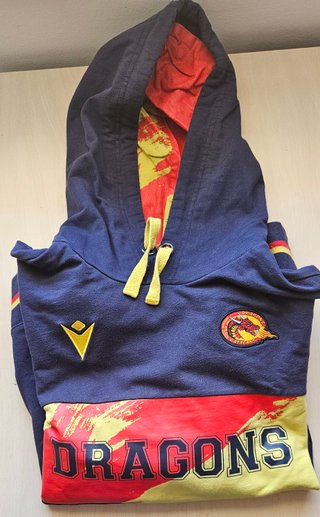 Sudadera Dragons Catalans Macron Talla M