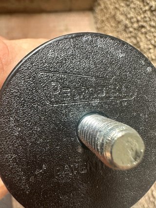 6 Patas Metálicas Muebles 25cm Nuevas