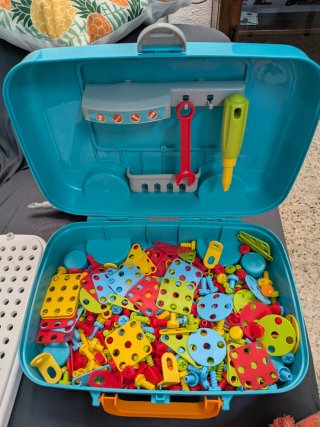 Maleta Creativa de Construcción para Niños