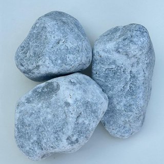 Piedra mármol Canto rodado 60/90mm GRIS NEVADO20kg
