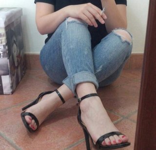 Tacchi neri eleganti