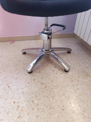 Sillón hidráulico de peluquería