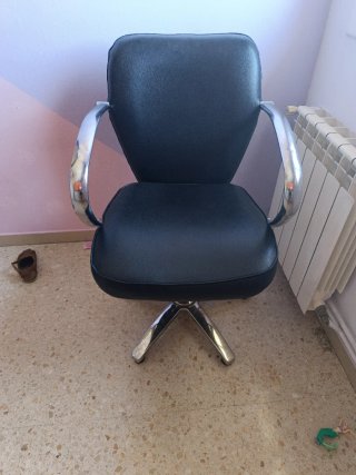Sillón hidráulico de peluquería