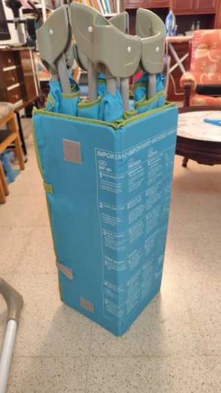 Cuna de viaje plegable poco uso