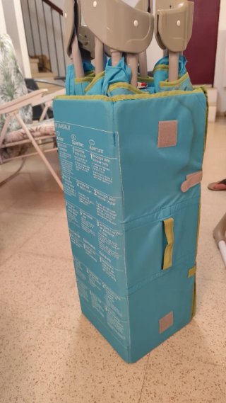 Cuna de viaje plegable poco uso