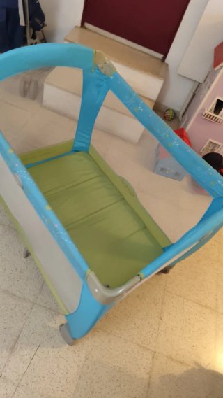 Cuna de viaje plegable poco uso