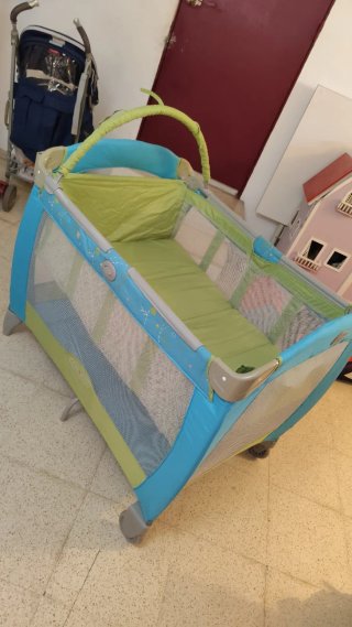Cuna de viaje plegable poco uso
