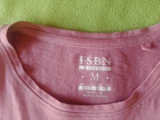 Camiseta manga corta FSBN rosa